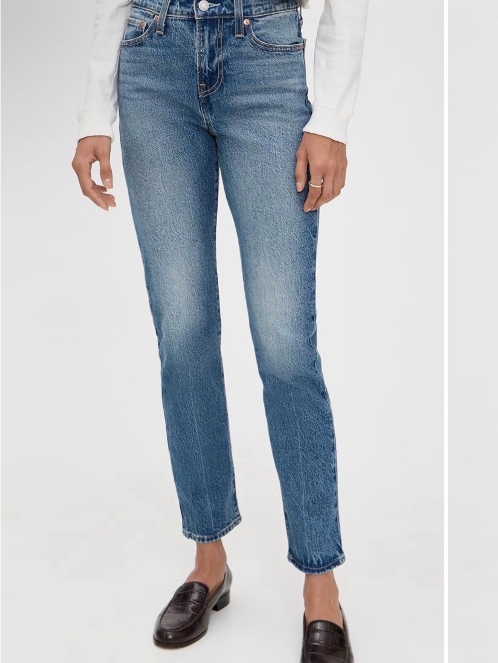Levi's Blue Straight-Leg Women's Jeans